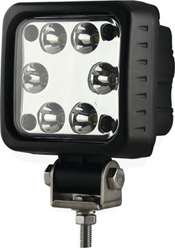 Image de PHARE DE TRAVAIL CARRE 6 LED BLEU 3000 LM 1 LONGUE